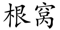 根窝的解释
