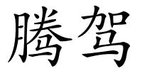 腾驾的解释