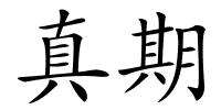 真期的解释