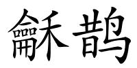 龢鹊的解释