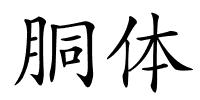 胴体的解释