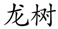 龙树的解释