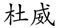 杜威的解释