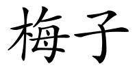 梅子的解释