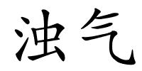 浊气的解释