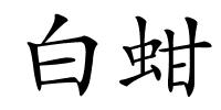 白蚶的解释