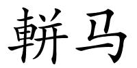 軿马的解释