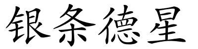 银条德星的解释