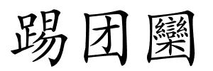 踢团圞的解释