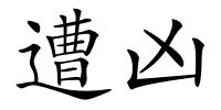 遭凶的解释