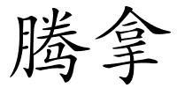 腾拿的解释