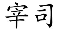 宰司的解释