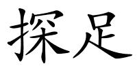 探足的解释
