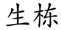 生栋的解释