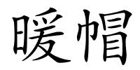 暖帽的解释