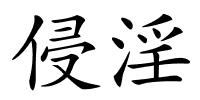 侵淫的解释