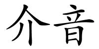介音的解释