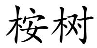 桉树的解释