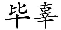 毕辜的解释