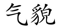 气貌的解释