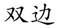 双边的解释