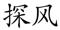 探风的解释