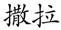 撒拉的解释