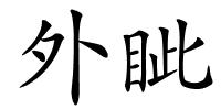 外眦的解释