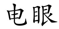 电眼的解释
