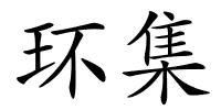 环集的解释