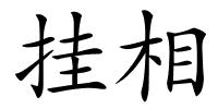 挂相的解释