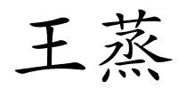王蒸的解释