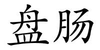 盘肠的解释
