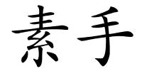 素手的解释