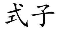 式子的解释