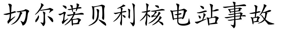 切尔诺贝利核电站事故的解释