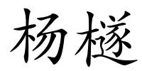 杨檖的解释