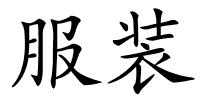 服装的解释