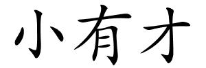 小有才的解释
