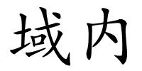 域内的解释