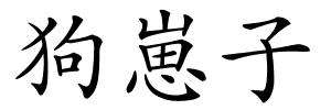狗崽子的解释