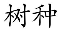 树种的解释