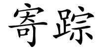 寄踪的解释
