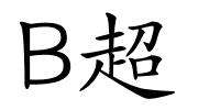 B超的解释