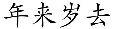 年来岁去的解释