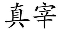 真宰的解释