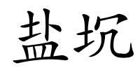 盐坈的解释