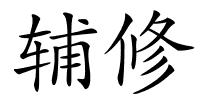 辅修的解释