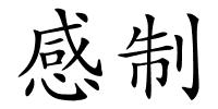 感制的解释