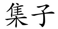 集子的解释